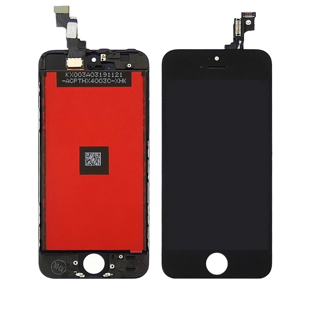 Дисплей для Apple iPhone 5S з чорним тачскрином HC