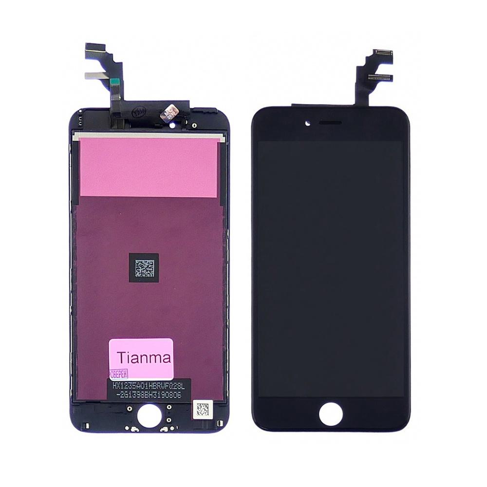Дисплей для Apple iPhone 6 Plus з чорним тачскрином Tianma