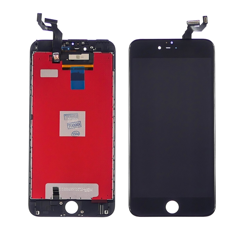 Дисплей для Apple iPhone 6s Plus з чорним тачскрином Tianma