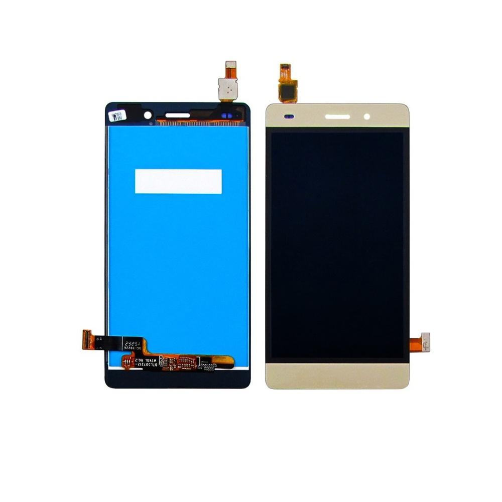 Дисплей для Huawei P8 Lite (2015) ( ALE L21) з золотистим тачскрином
