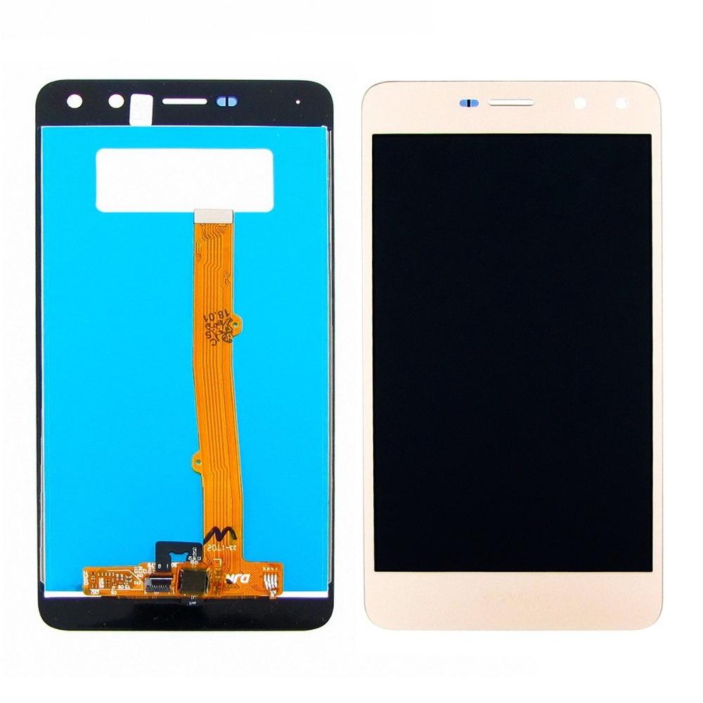 Дисплей для Huawei Y5 (2017) (MYA-U29) з золотистим тачскрином