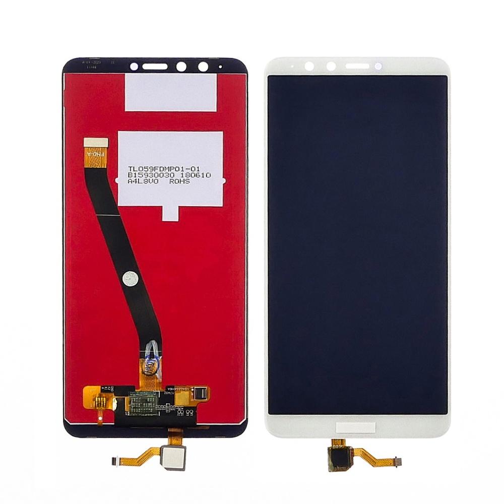 Дисплей для Huawei Y9 2018/ Enjoy 8 Plus з білим тачскрином
