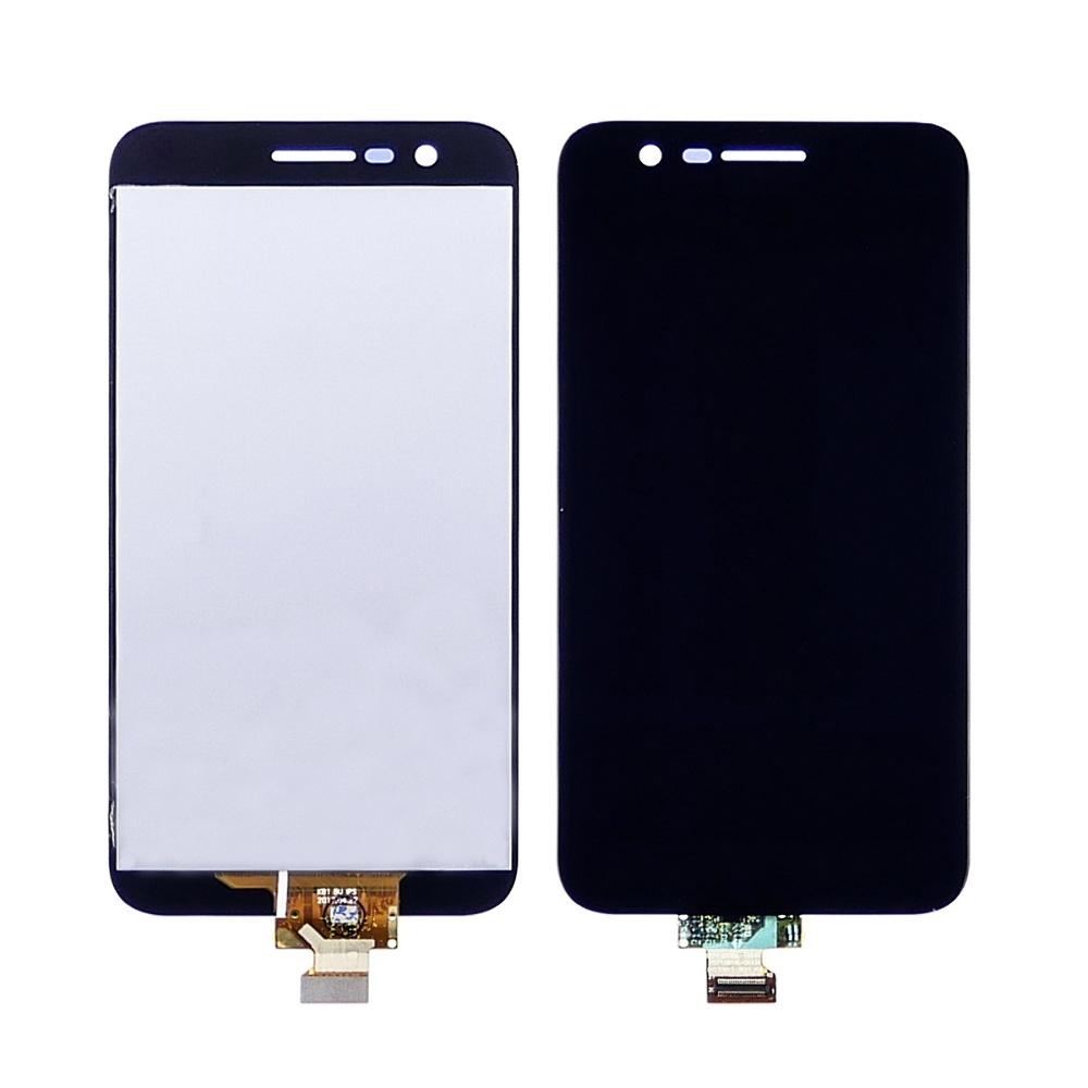 Дисплей для LG K10 (2017) M250/ M250N/ M250E/ X400/ K20 Plus MP260 з чорним тачскрином