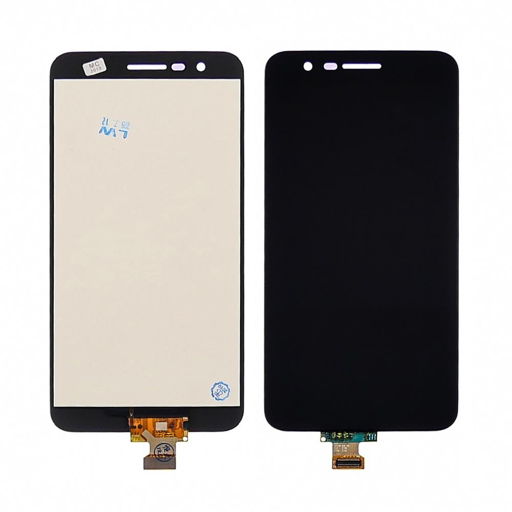Дисплей для LG K10 (2018)/ K11 (2018) X410 з чорним тачскрином