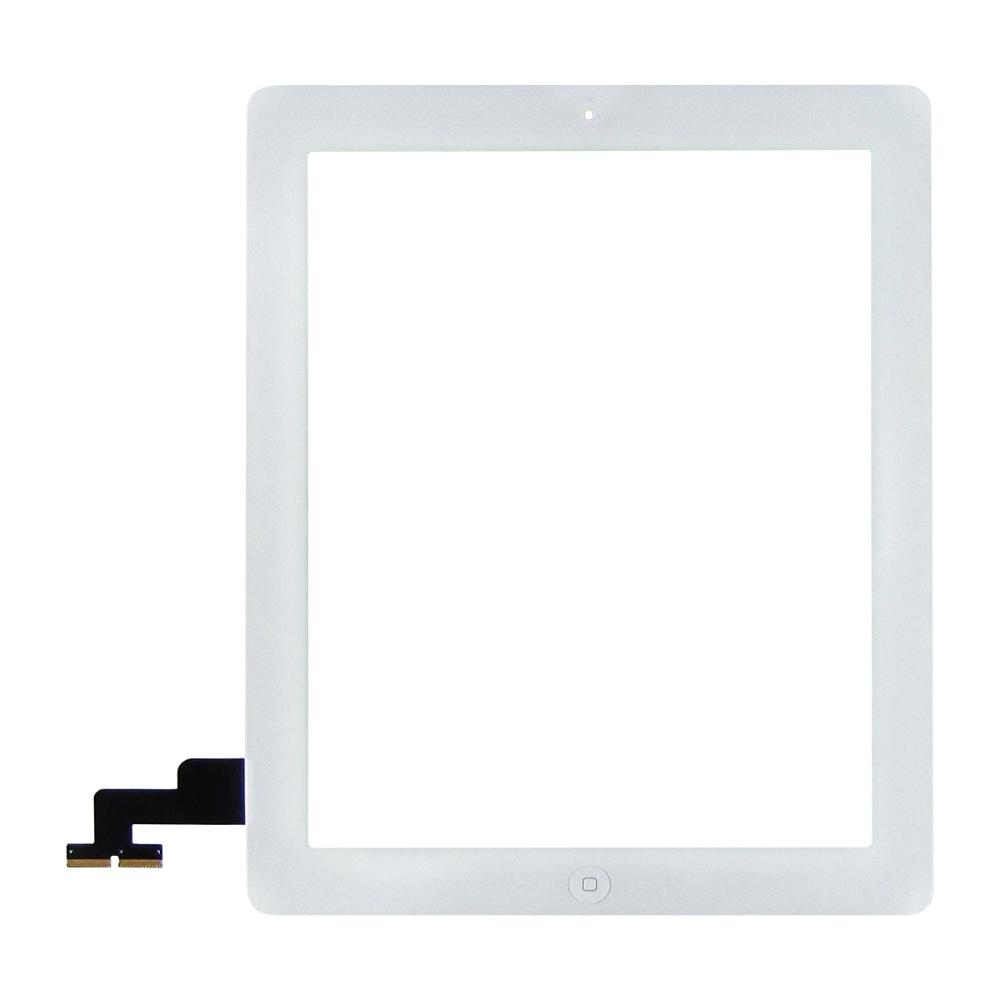 Тачскрин для Apple iPad 2 (A1395/ A1396/ A1397) білий з кнопкою Home