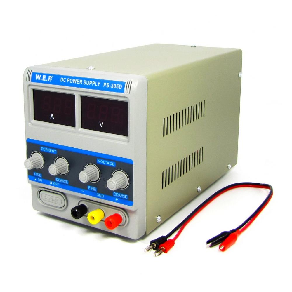 Блок живлення лабораторний WEP PS-305D-I 30V 5A цифрова індикація