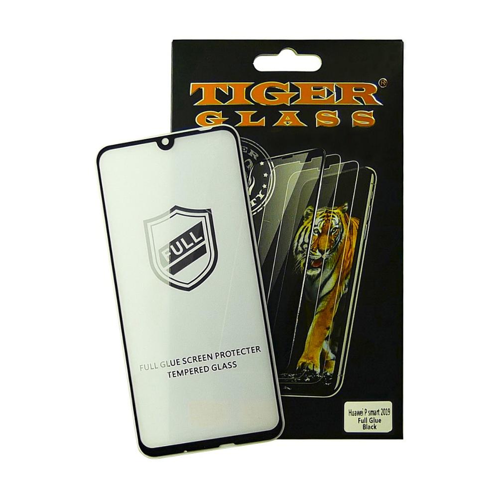 Захисне скло TigerGlass для Huawei P Smart (2019)/ P Smart Plus (2019) Full Glue (0.3 мм, 2.5D, чорне)