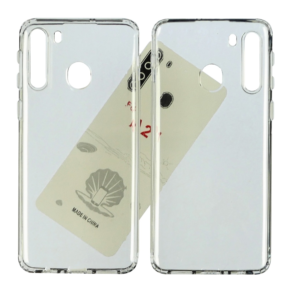 Чохол силіконовий KST для Samsung A215 A21 (2020) прозорий