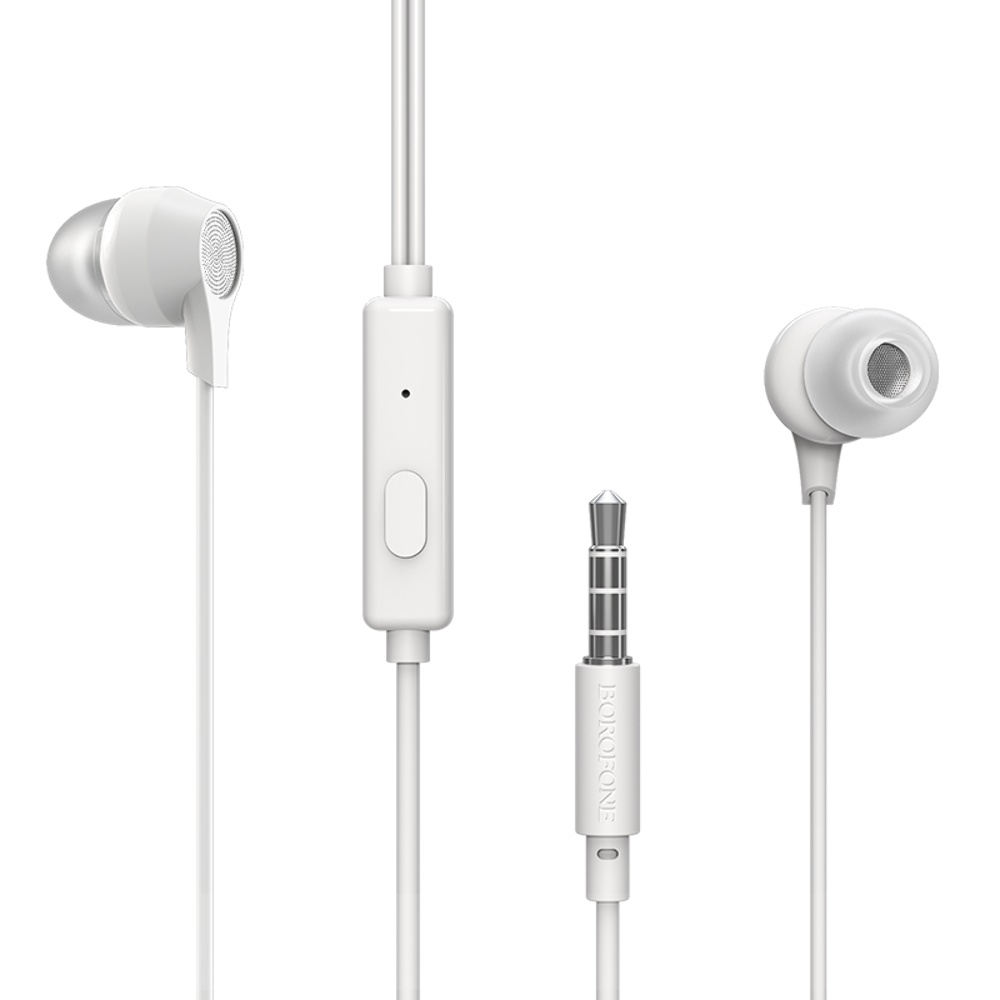 Наушники вакуумні Borofone BM28 Jack 3.5 white