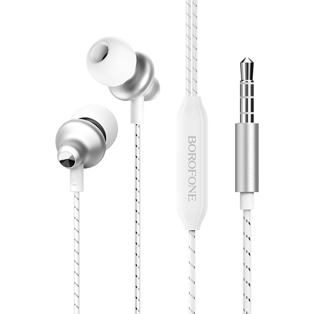 Наушники вакуумні Borofone BM42 Jack 3.5 white