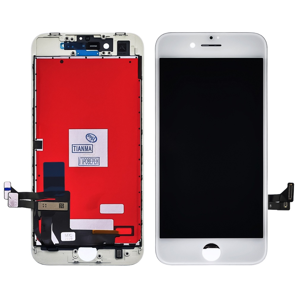 Дисплей для Apple iPhone 8 з білим тачскрином Tianma