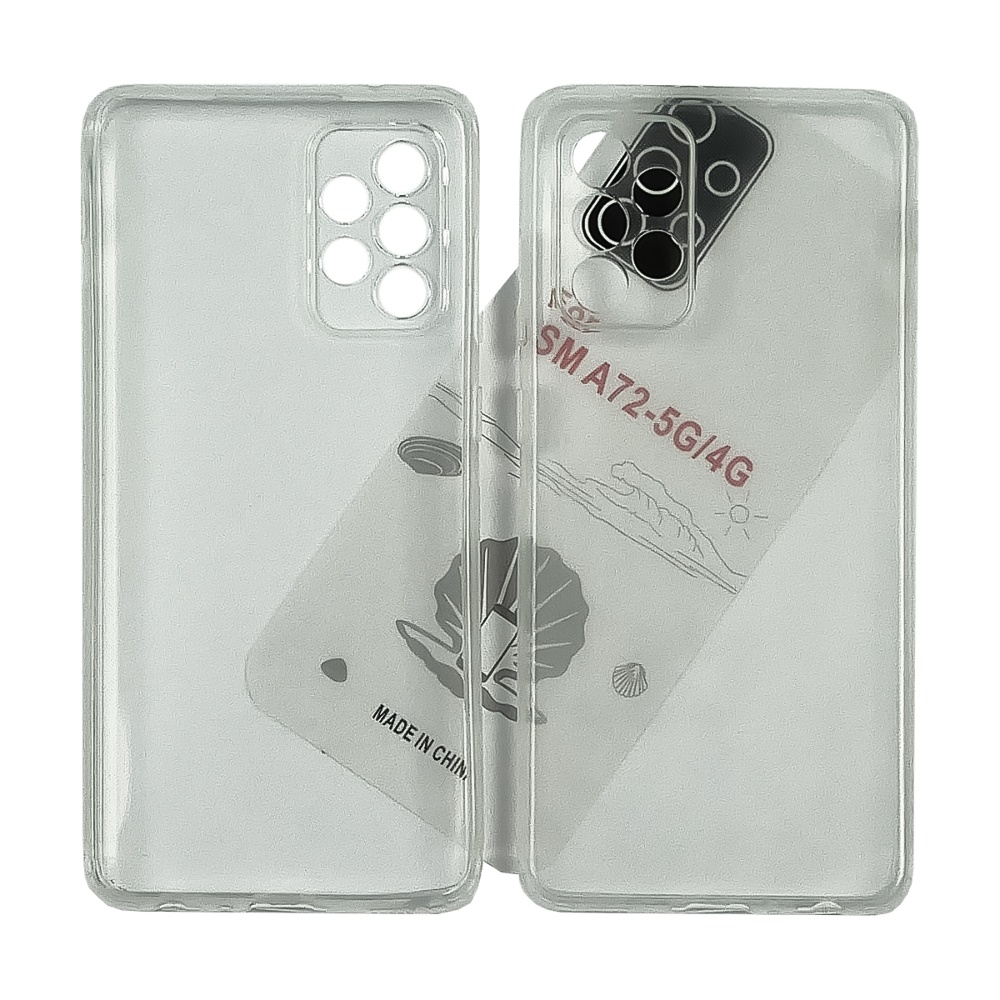 Чохол силіконовий KST для Samsung A726B A72 5G (2021) прозорий