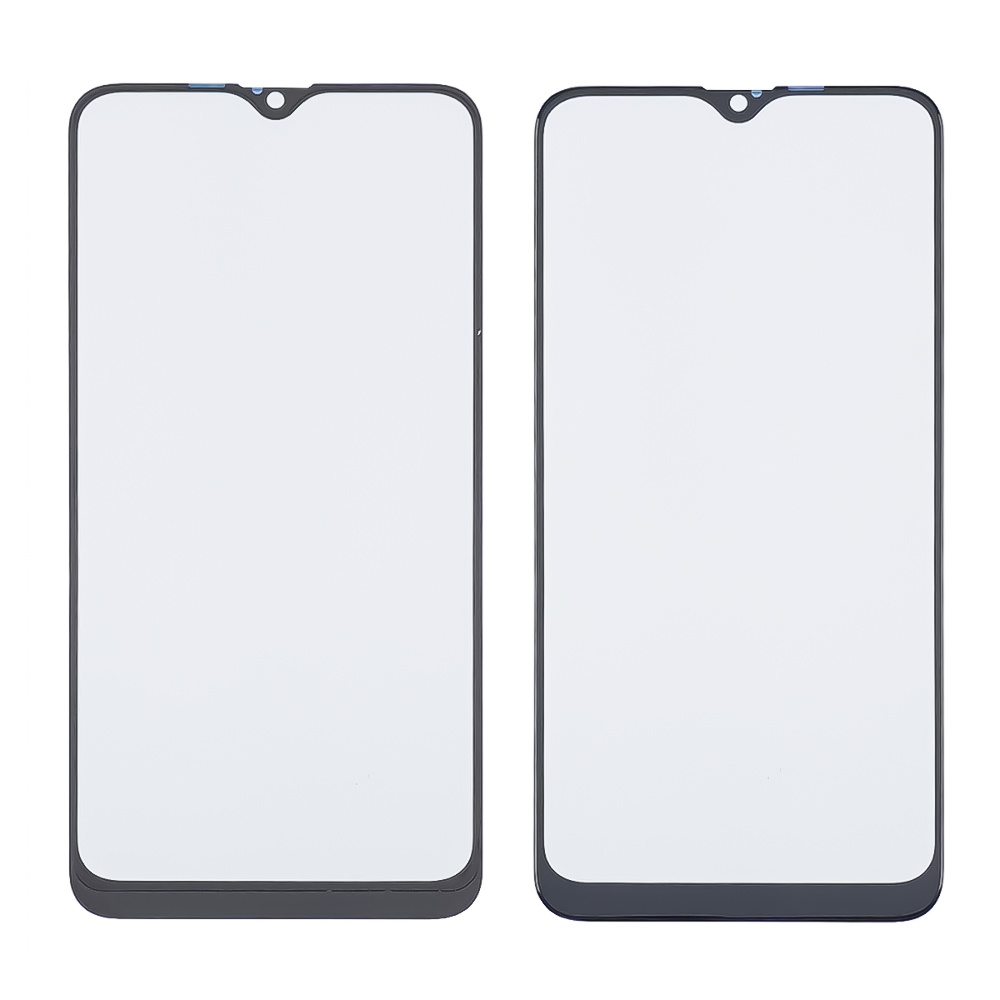 Скло тачскріна з OCA плівкою для Oppo A5s/ A7/ A12 (2020)/ Realme 3 чорне з олеофобним покриттям, загартоване