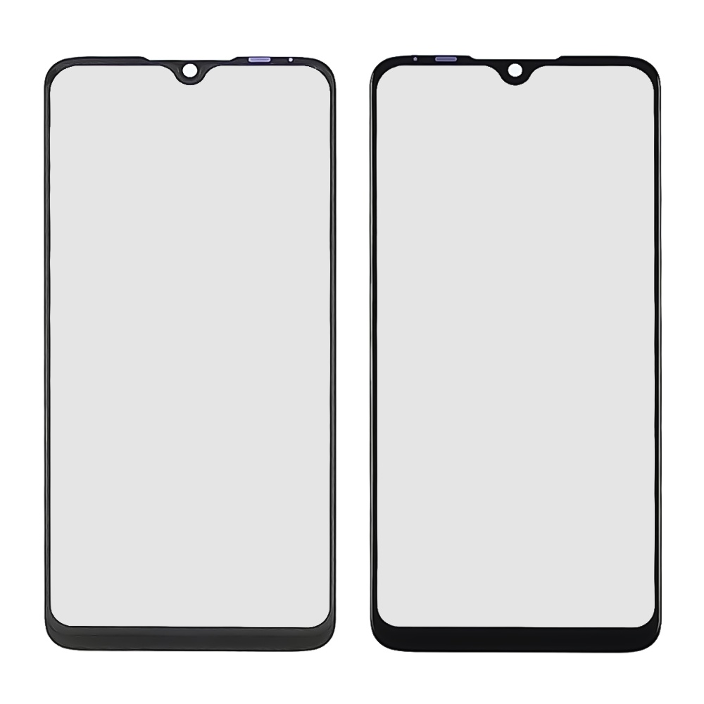 Скло тачскрина з OCA плівкою для Xiaomi Mi A3 чорне з олеофобним покриттям, загартоване