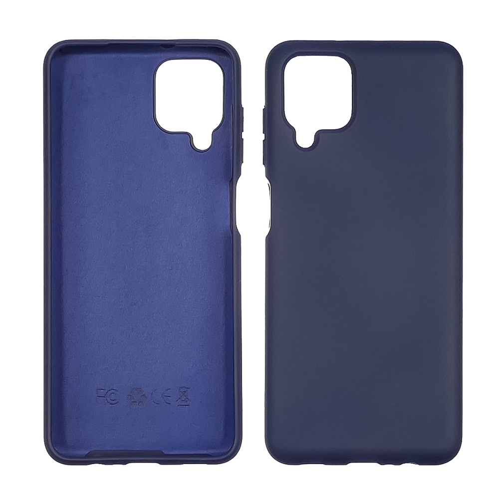 Чохол Full Nano Silicone Case для Samsung A125 A12 колір 17 темно-синій