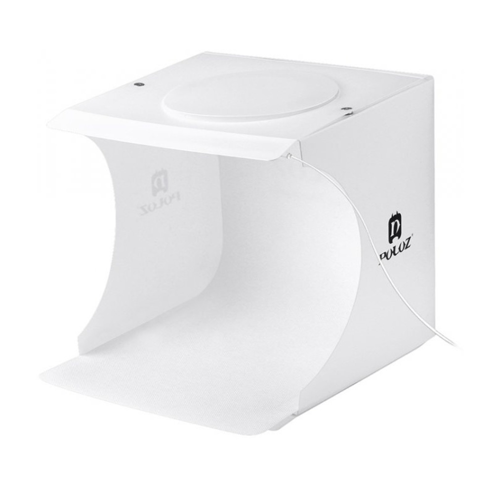 Лайткуб (фотобокс) Puluz PU5021 LED (24x23x22 см) білий