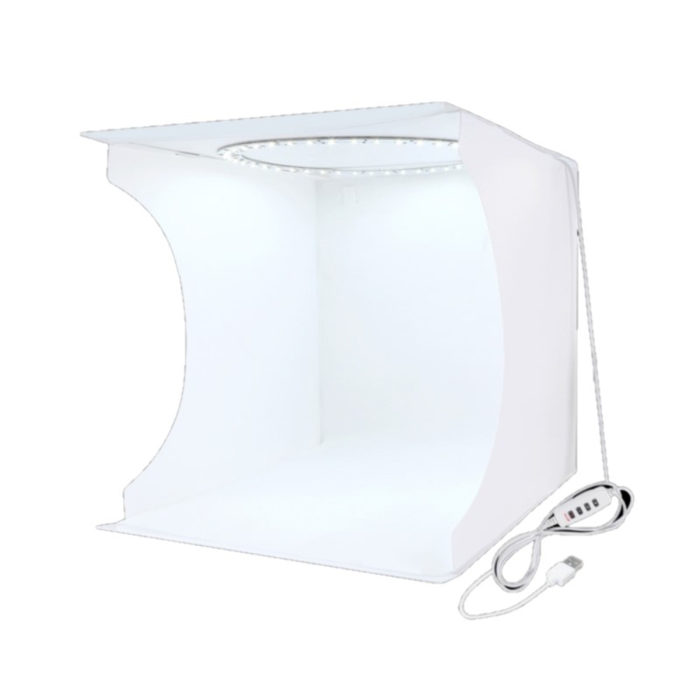 Лайткуб (фотобокс) Puluz PU5030 LED (31x31x32 см) білий