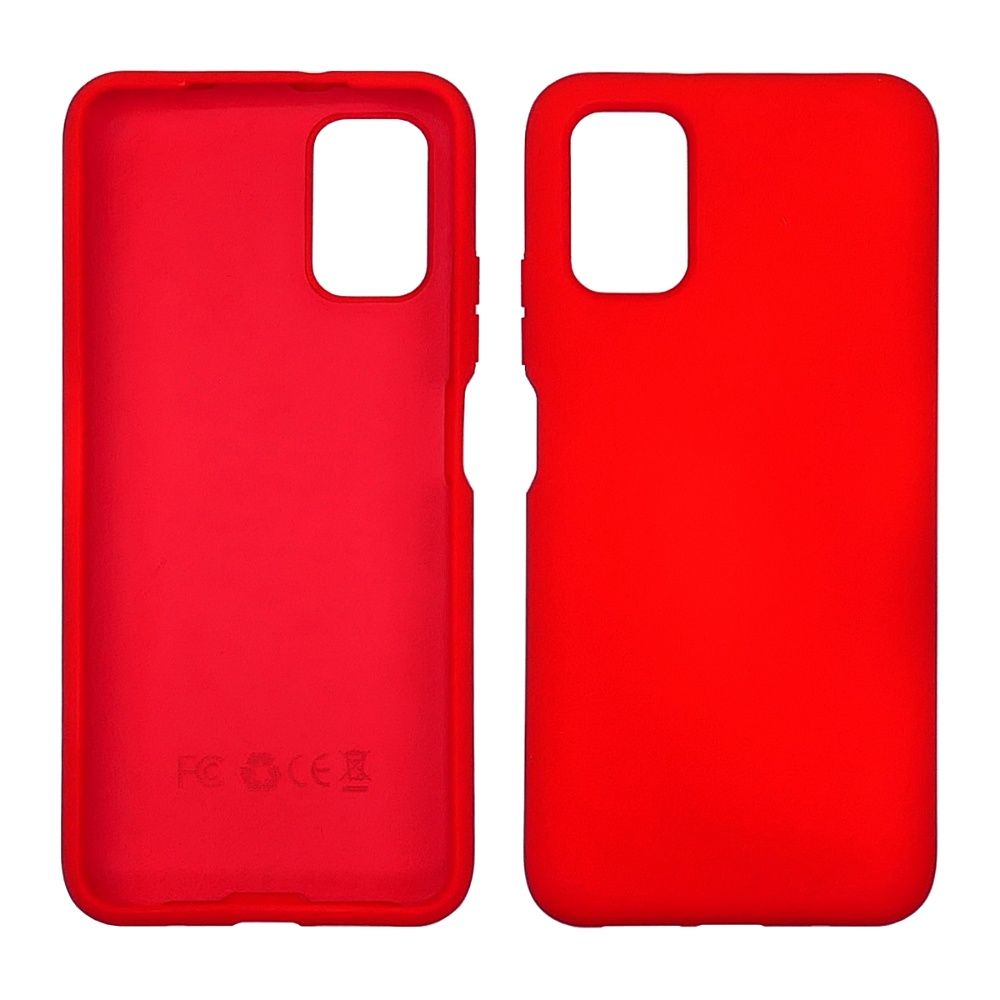 Чохол Full Nano Silicone Case для Xiaomi POCO M3 колір 01 червоний