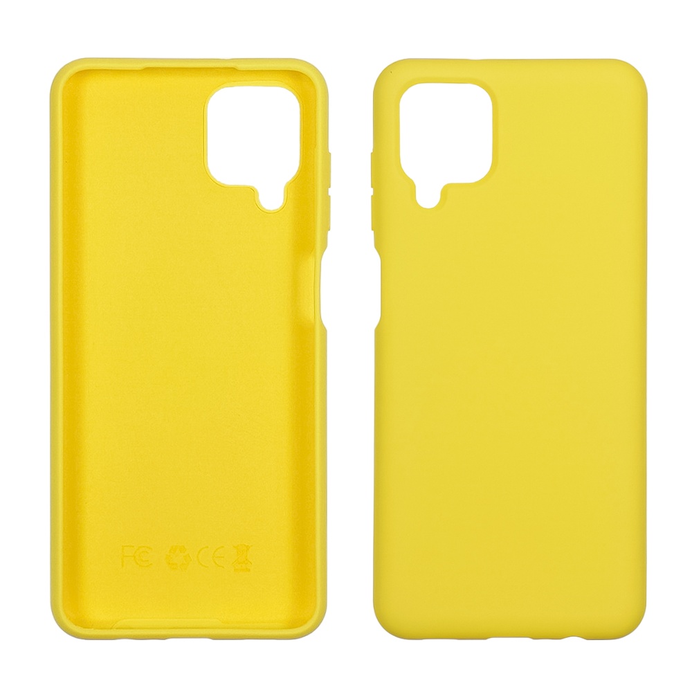 Чохол Full Nano Silicone Case для Samsung A125 A12 колір 13 жовтий