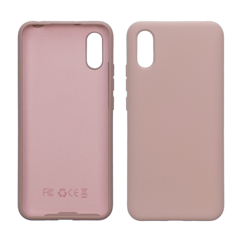 Чохол Full Nano Silicone Case для Xiaomi Redmi 9A/ Redmi 9I колір 10 пісочно-рожевий