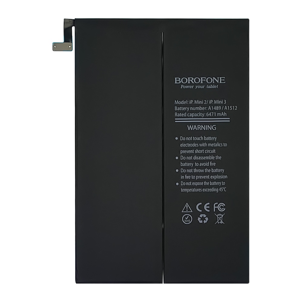 Акумулятор Borofone A1489/ A1512 для Apple iPad Mini 2/ iPad Mini 3