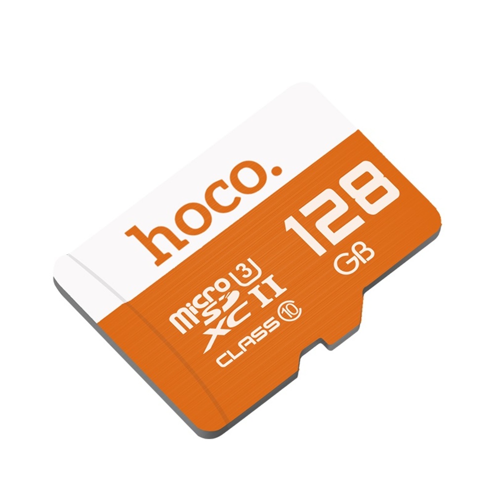 Карта пам`яті Hoco TF SDXC 128GB high speed помаранчева