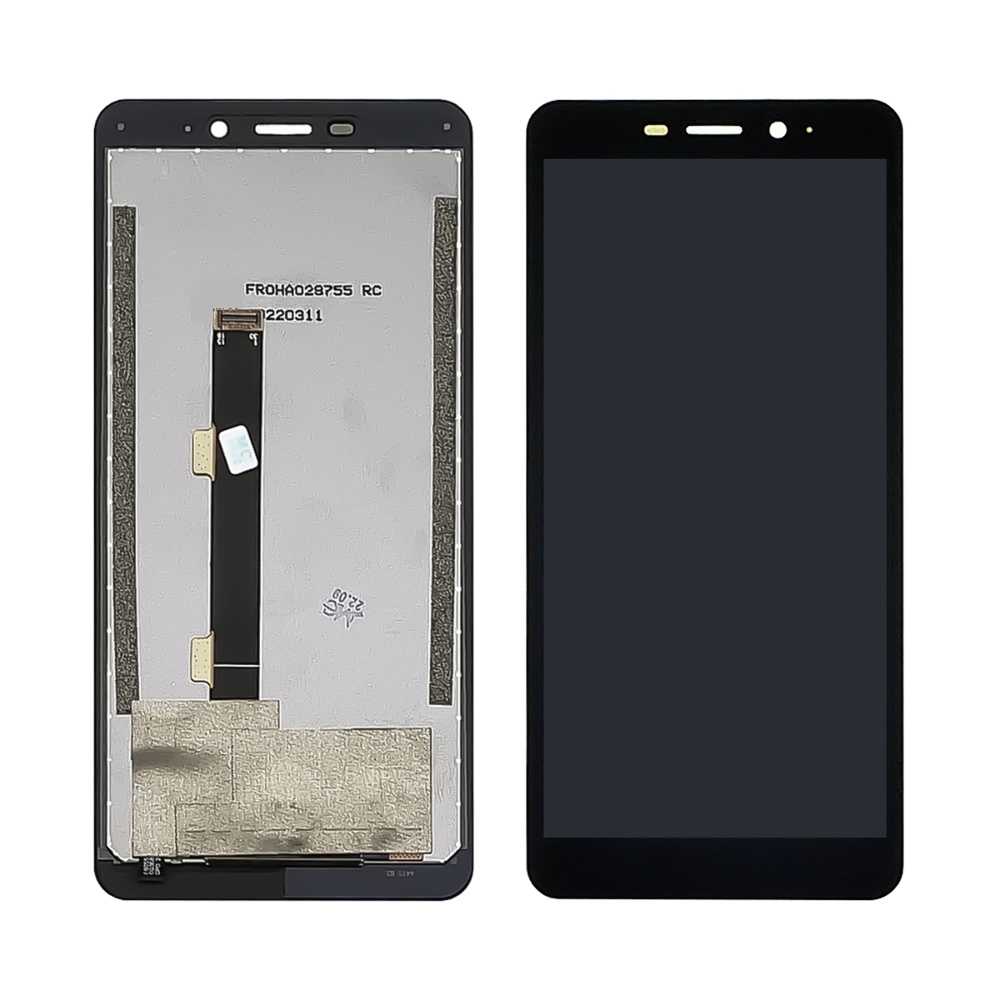 Дисплей для ULEFONE Armor X3/ X5/ X5 Pro з чорним тачскрином