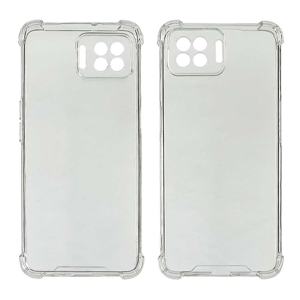 Чохол TPU shockproof angle для Oppo F17 прозорий