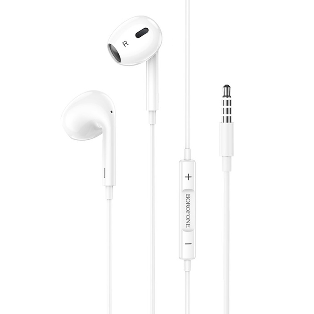 Наушники вкладиші Borofone BM30 Max Jack 3.5 white