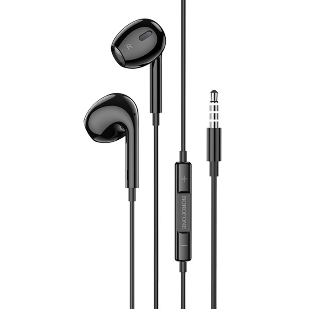 Наушники вкладиші Borofone BM30 Max Jack 3.5 black