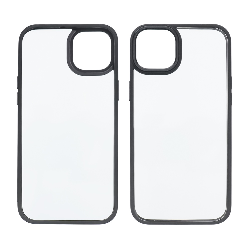 Чохол Aluminum Camera Frame для Apple iPhone 14 color № 01 чорний Люкс