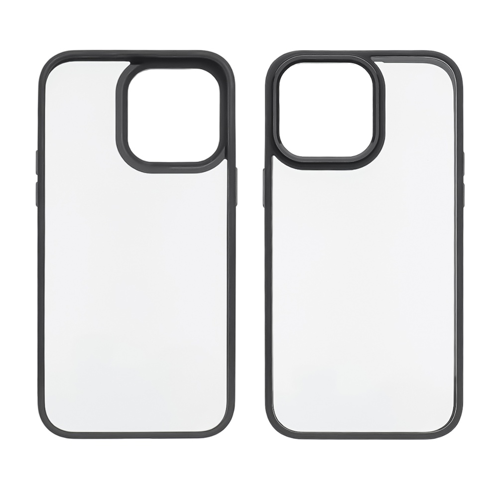 Чохол Aluminum Camera Frame для Apple iPhone 14 Pro color № 01 чорний Люкс