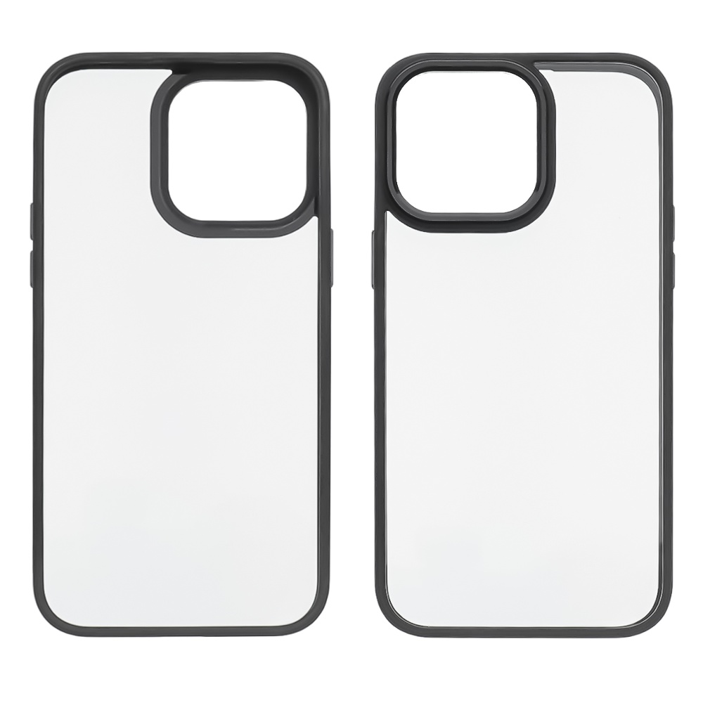 Чохол Aluminum Camera Frame для Apple iPhone 14 Pro Max color № 01 чорний Люкс