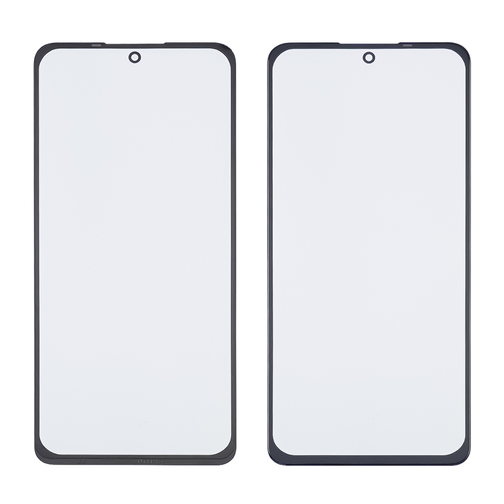 Скло тачскрина з OCA плівкою для Xiaomi Redmi Note 11 Pro/ 11 Pro Plus (5G) чорне з олеофобним покриттям, загартоване