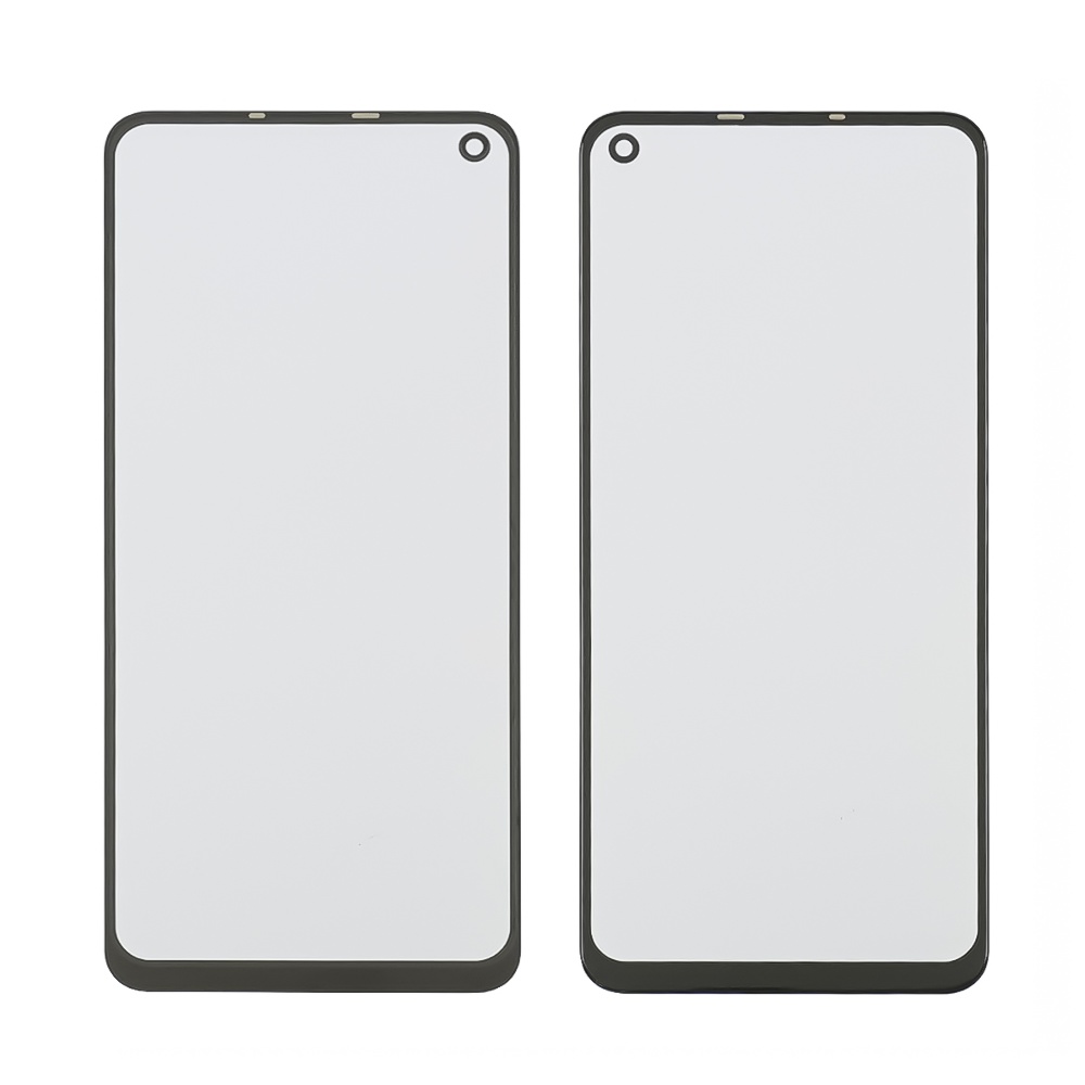 Скло тачскрина з OCA плівкою для TECNO Camon 12 AIR (CC6) чорне з олеофобним покриттям, загартоване