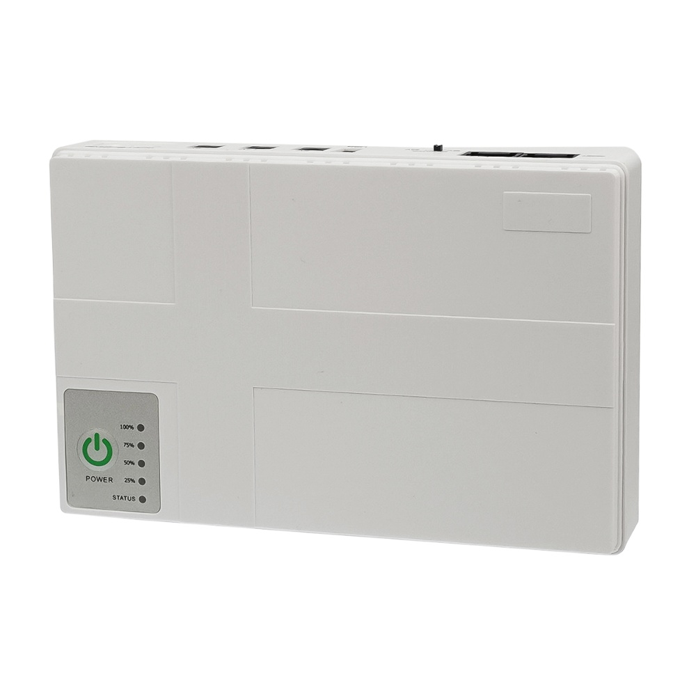 Джерело безперебійного живлення для мережевого обладнання DC1018P 12V/ 9V/ 5V 10400 mAh білий