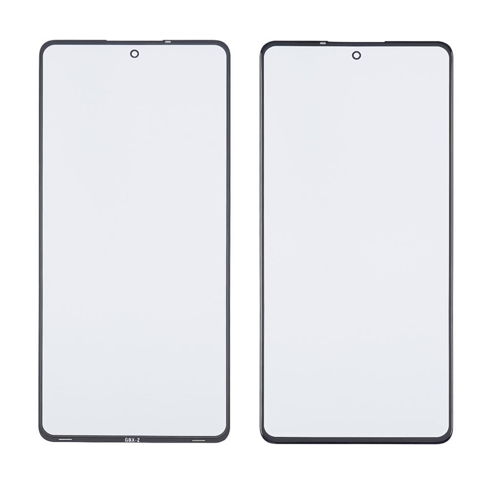 Скло тачскріна з OCA плівкою для Xiaomi Poco F4 GT/ Redmi K50/ Mi 11T/ Mi 11T Pro чорне з олеофобним покриттям, загартоване