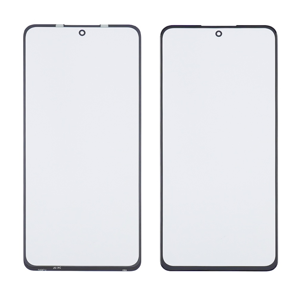 Скло тачскрина з OCA плівкою для Xiaomi Poco X4 Pro/ Redmi Note 11 Pro (5G) чорне з олеофобним покриттям, загартоване