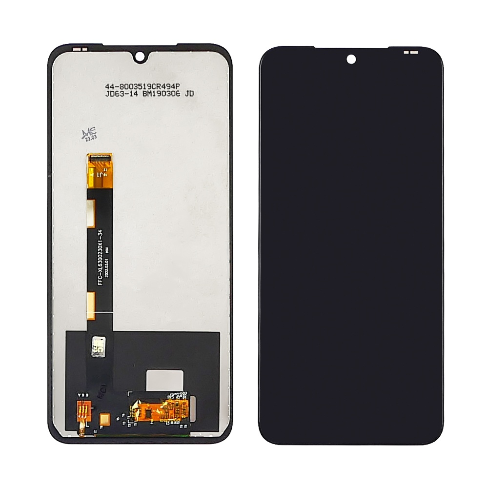 Дисплей для UMIDIGI Bison з чорним тачскрином