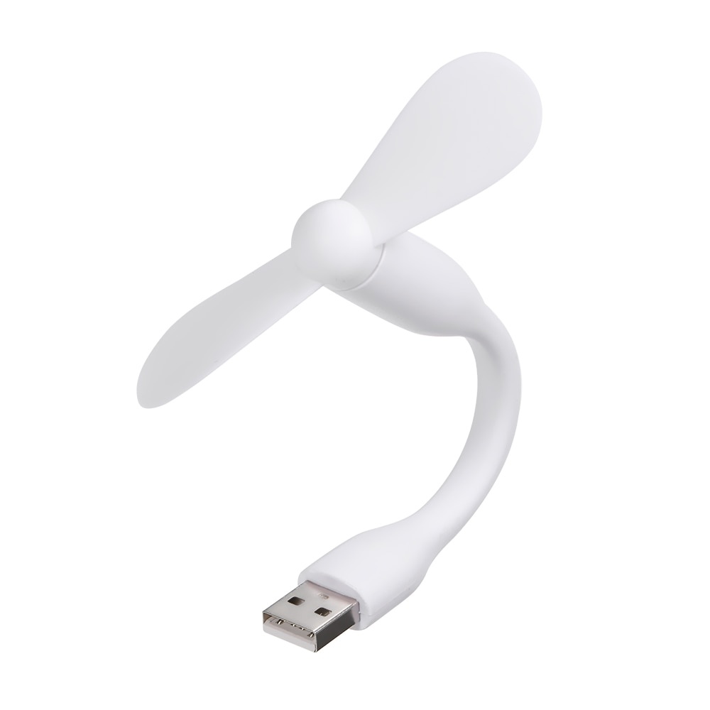 Мобільний вентилятор USB білий