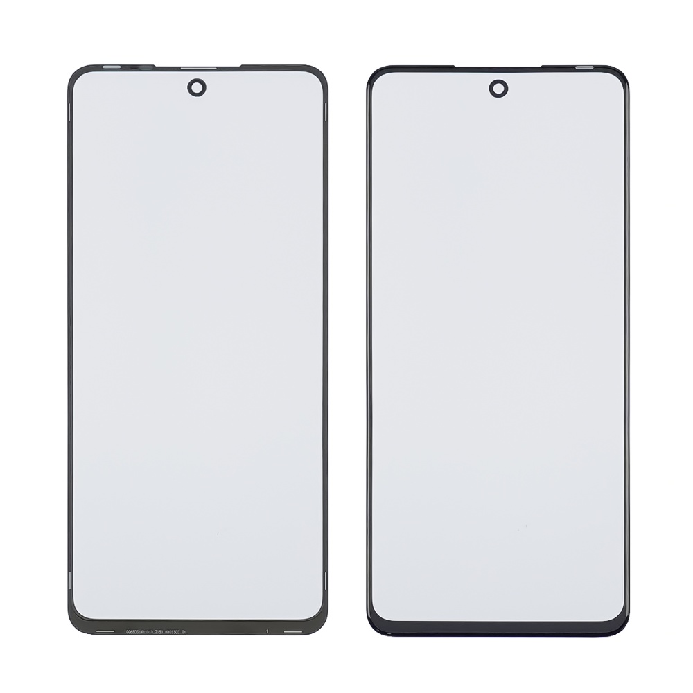 Скло тачскрина з OCA плівкою для TECNO Camon 18 (CH6N)/ 18P (CH7N)/ 17 Pro (CG8) чорне з олеофобним покриттям, загартоване