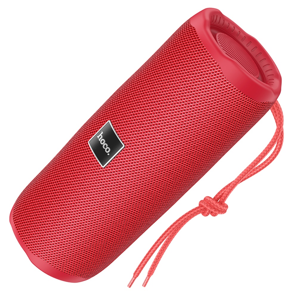 Портативна Bluetooth колонка Hoco HC16 TWS з LED підсвіткою red