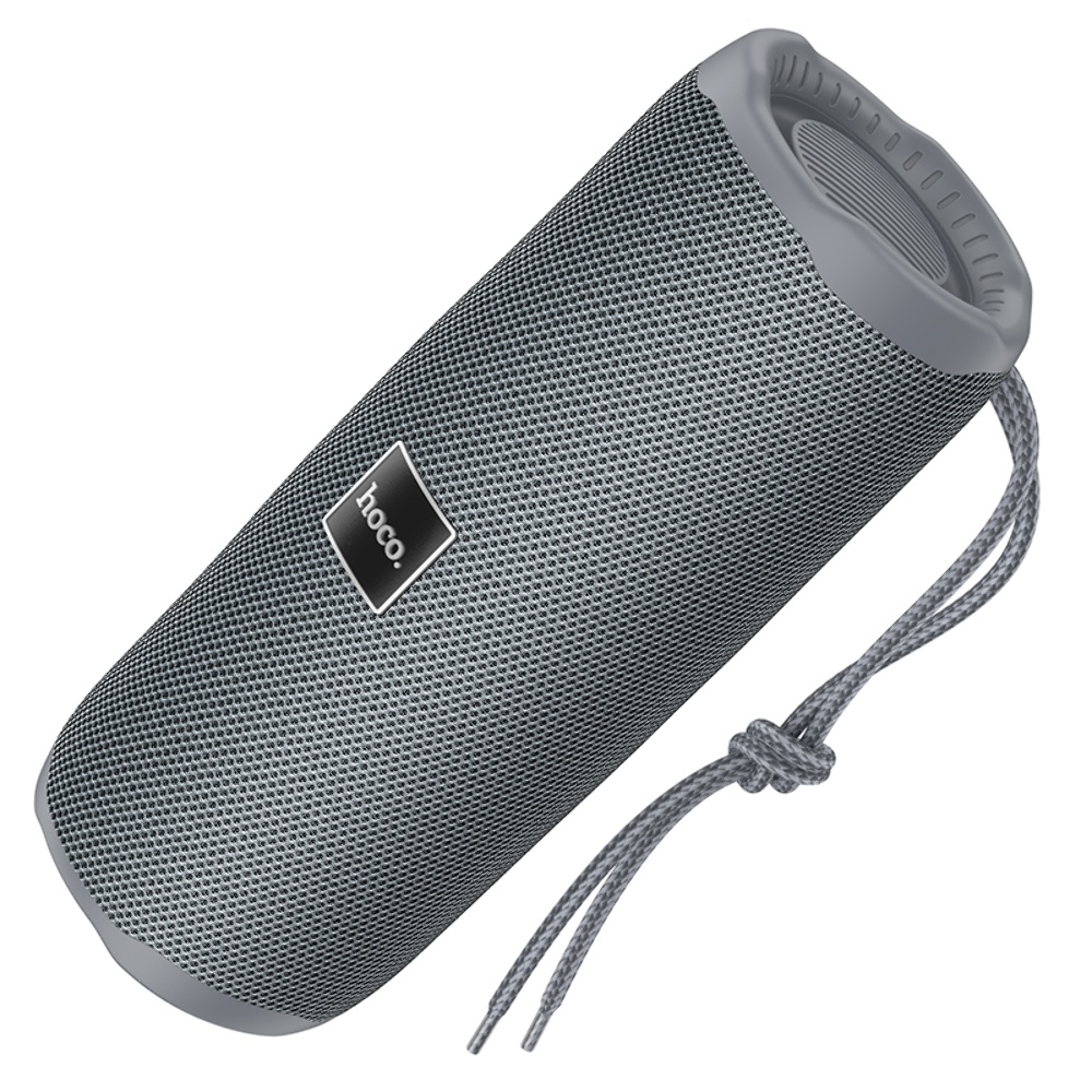 Портативна Bluetooth колонка Hoco HC16 TWS з LED підсвіткою grey