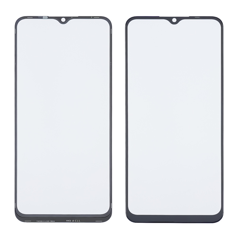 Скло тачскрина з OCA плівкою для Oppo A77/ A77T (CPH 1715) чорне з олеофобним покриттям, загартоване