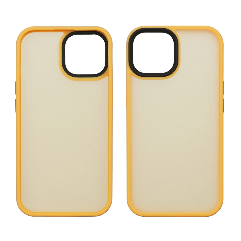 Чохол Colorful Matte Case для Apple iPhone 15 Plus помаранчевий Люкс
