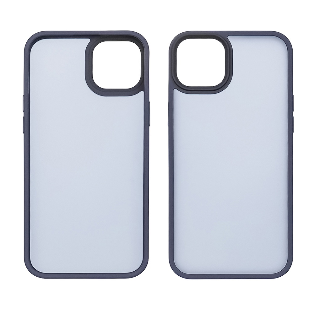Чохол Colorful Matte Case для Apple iPhone 15 Plus темно-синій Люкс