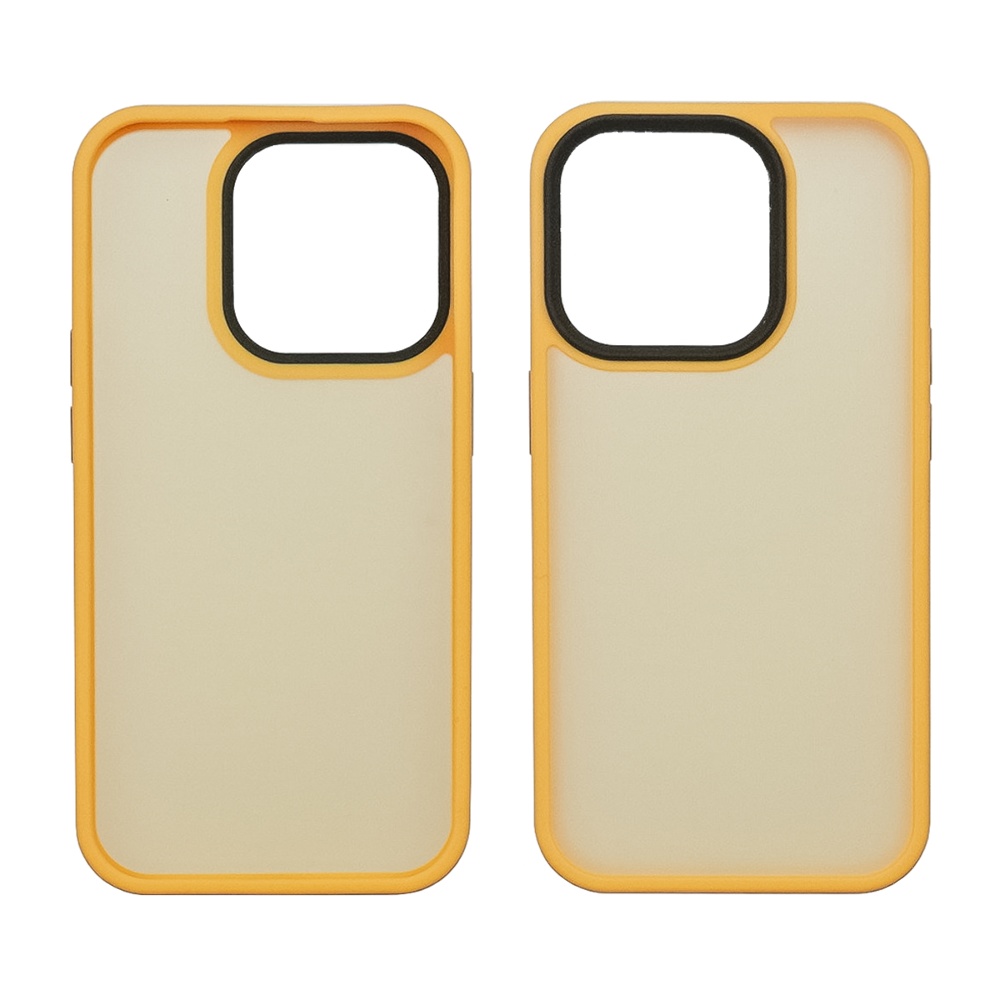 Чохол Colorful Matte Case для Apple iPhone 15 Pro помаранчевий Люкс