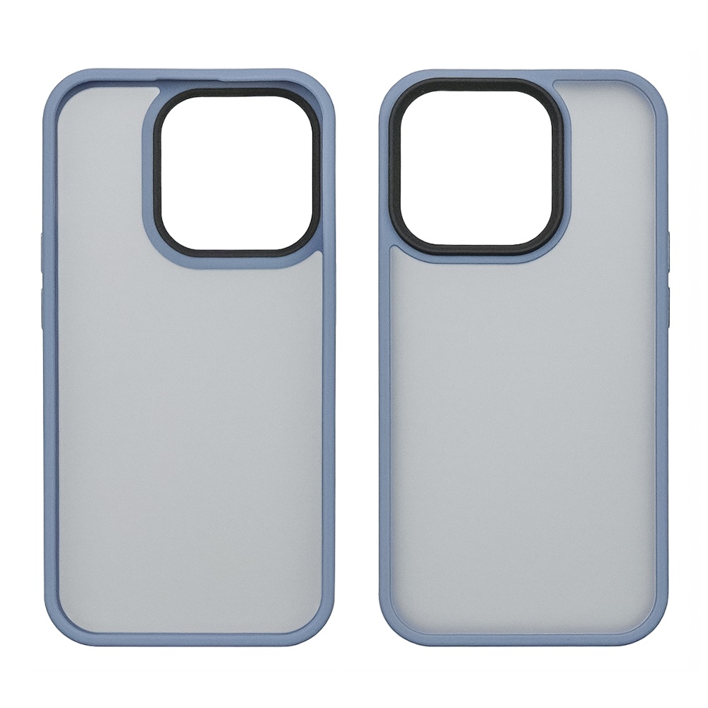 Чохол Colorful Matte Case для Apple iPhone 15 Pro синій Люкс