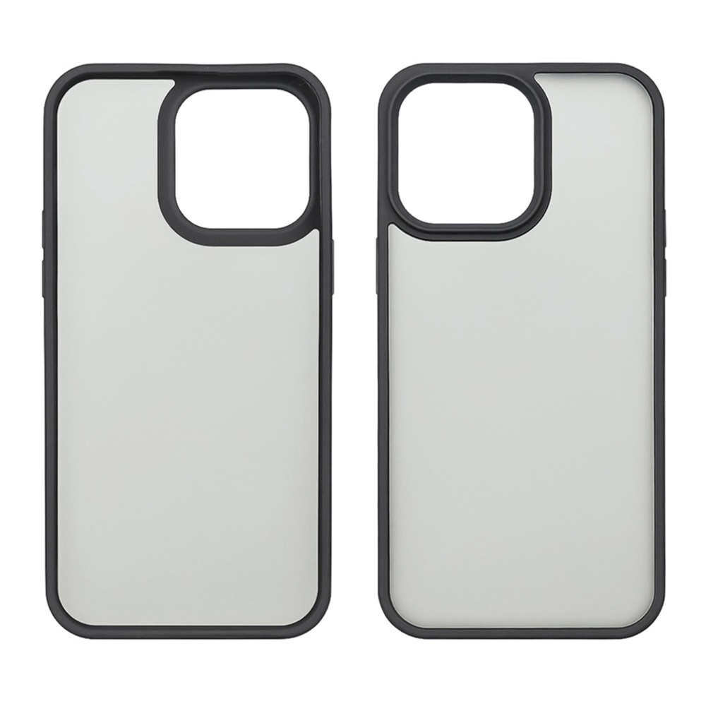 Чохол Colorful Matte Case для Apple iPhone 15 Pro чорний Люкс