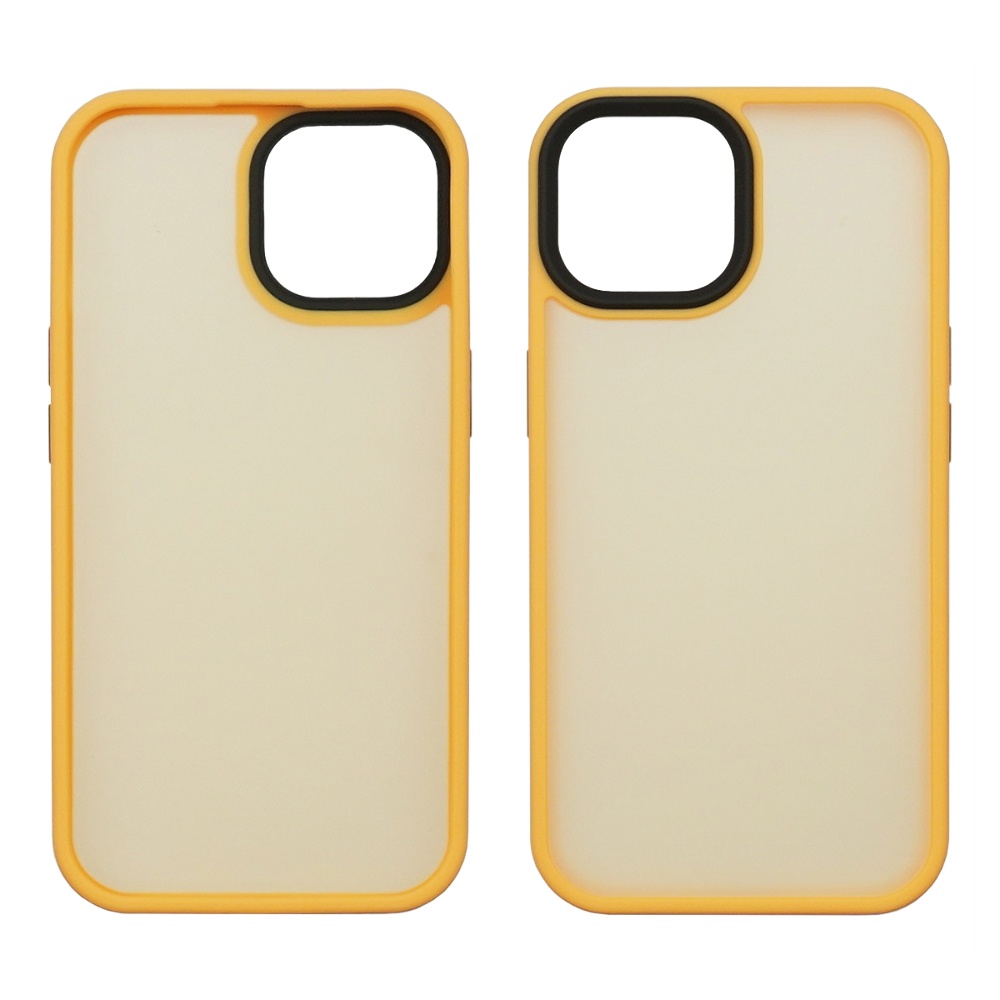 Чохол Colorful Matte Case для Apple iPhone 15 помаранчевий Люкс